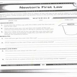 Newton's laws of motion practice worksheet